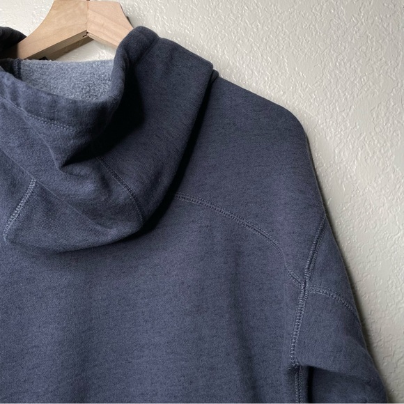 Figs Off Shift Hoodie Heathered Navy - Picture 9 of 11